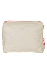 colored canvas busy bee pouch 5244
