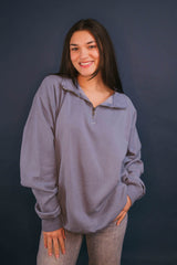 Comfort Wash Quarter Zip Pullover