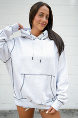 Emerson Coast Contrast Stitch Hoodie