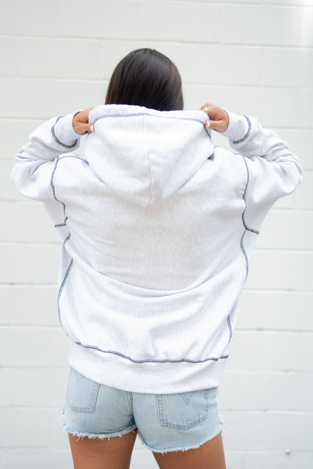 Emerson Coast Contrast Stitch Hoodie