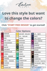 Kappa Delta Colorblock Ringer Letter Jersey