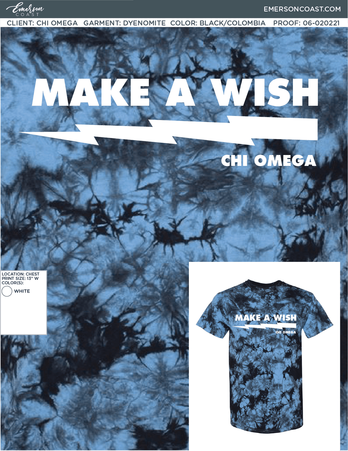 06-020221 Chi Omega Kansas State University Tie Dye 2021-01