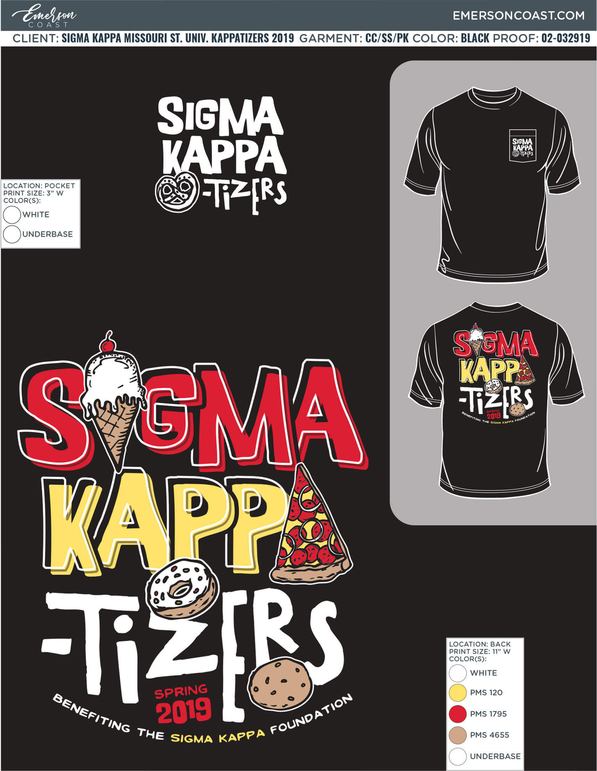 02-032919 Sigma Kappa Missouri State University Kappatizers 2019