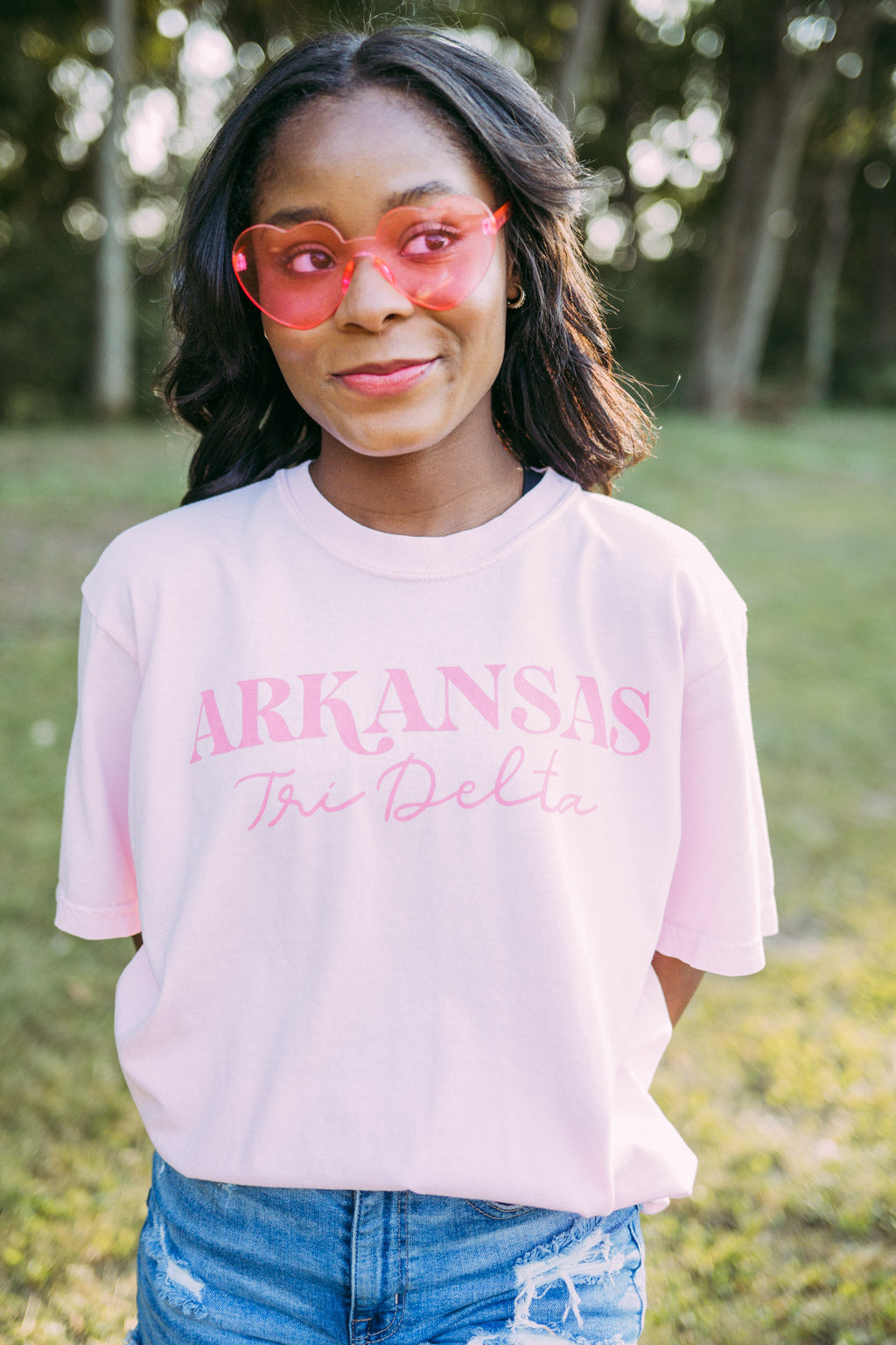 Tri Delta DHOP Pink Tshirt