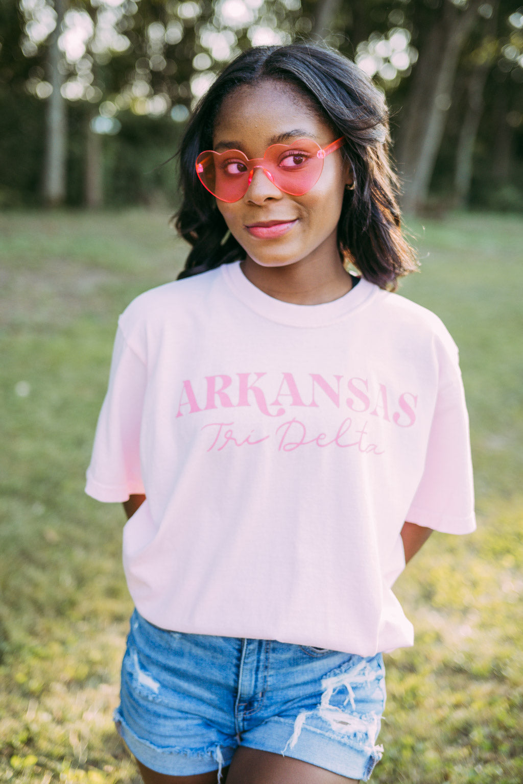 Tri Delta DHOP Pink Tshirt