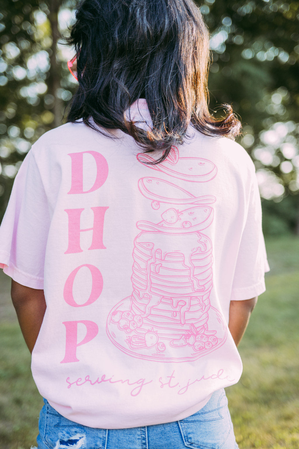 Tri Delta DHOP Pink Tshirt