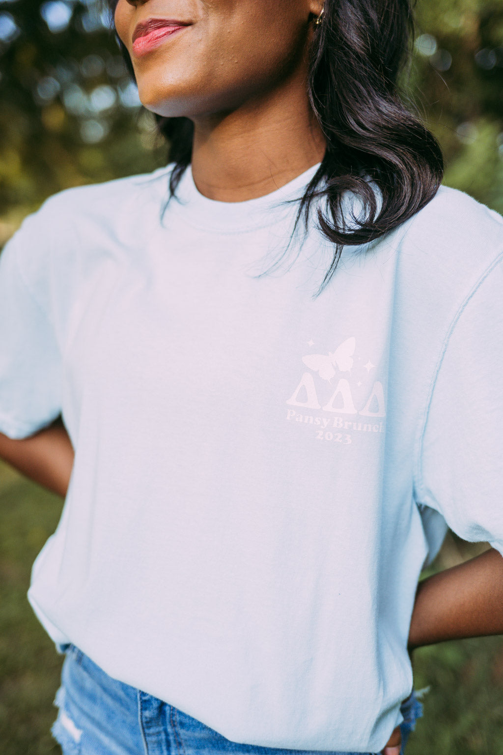 Tri Delta Pansy Brunch Tshirt