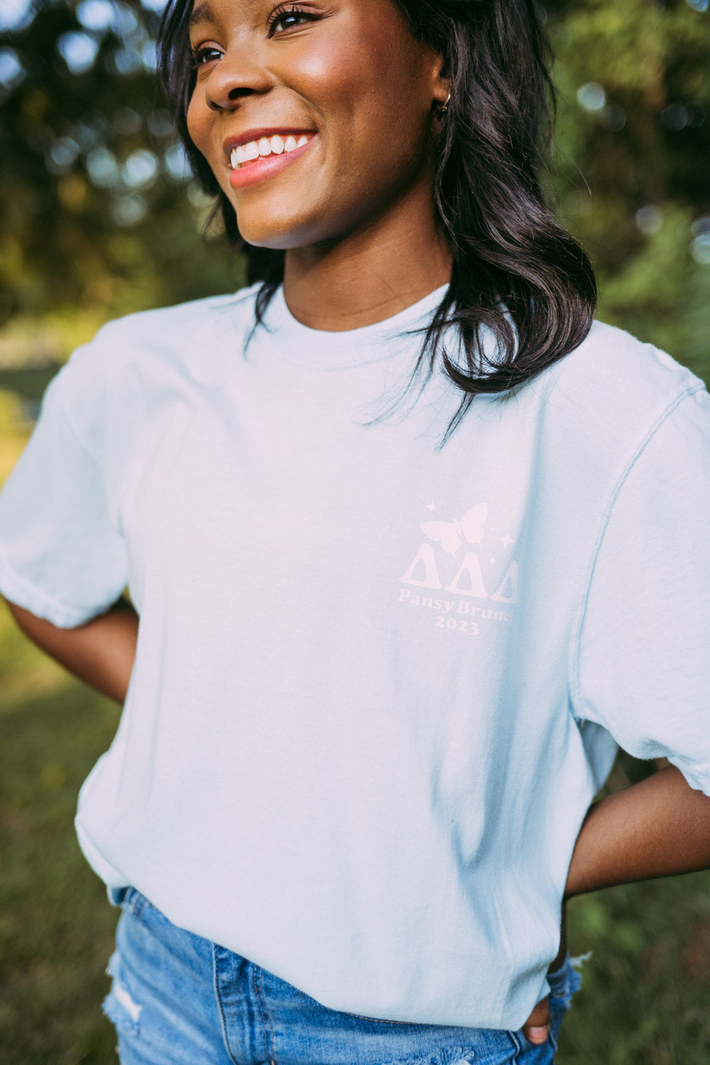 Tri Delta Pansy Brunch Tshirt