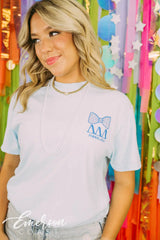 Delta Delta Delta Tie Formal Tshirt