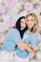 Dee Gee Light Blue Recruitment Notch Tee