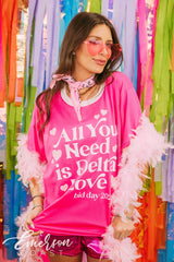 Tri Delta All You Need is Delta Love Bid Day