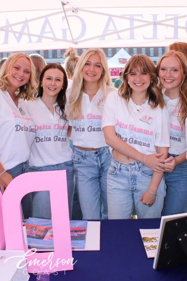 Delta Gamma Tennessee Tech University White Recruitment Henley