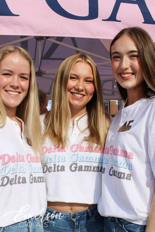 Delta Gamma Tennessee Tech University White Recruitment Henley