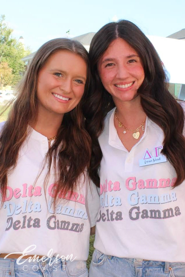 Delta Gamma Tennessee Tech University White Recruitment Henley