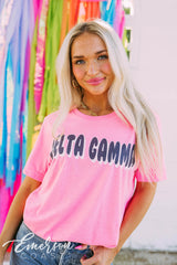Delta Gamma Pink Tee