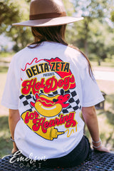 Delta Zeta Hot Dogs For Hearing Tee