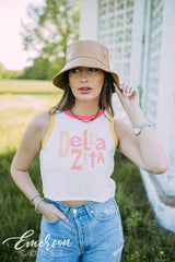 Delta Zeta Colorblock Tank