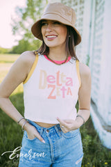Delta Zeta Colorblock Tank