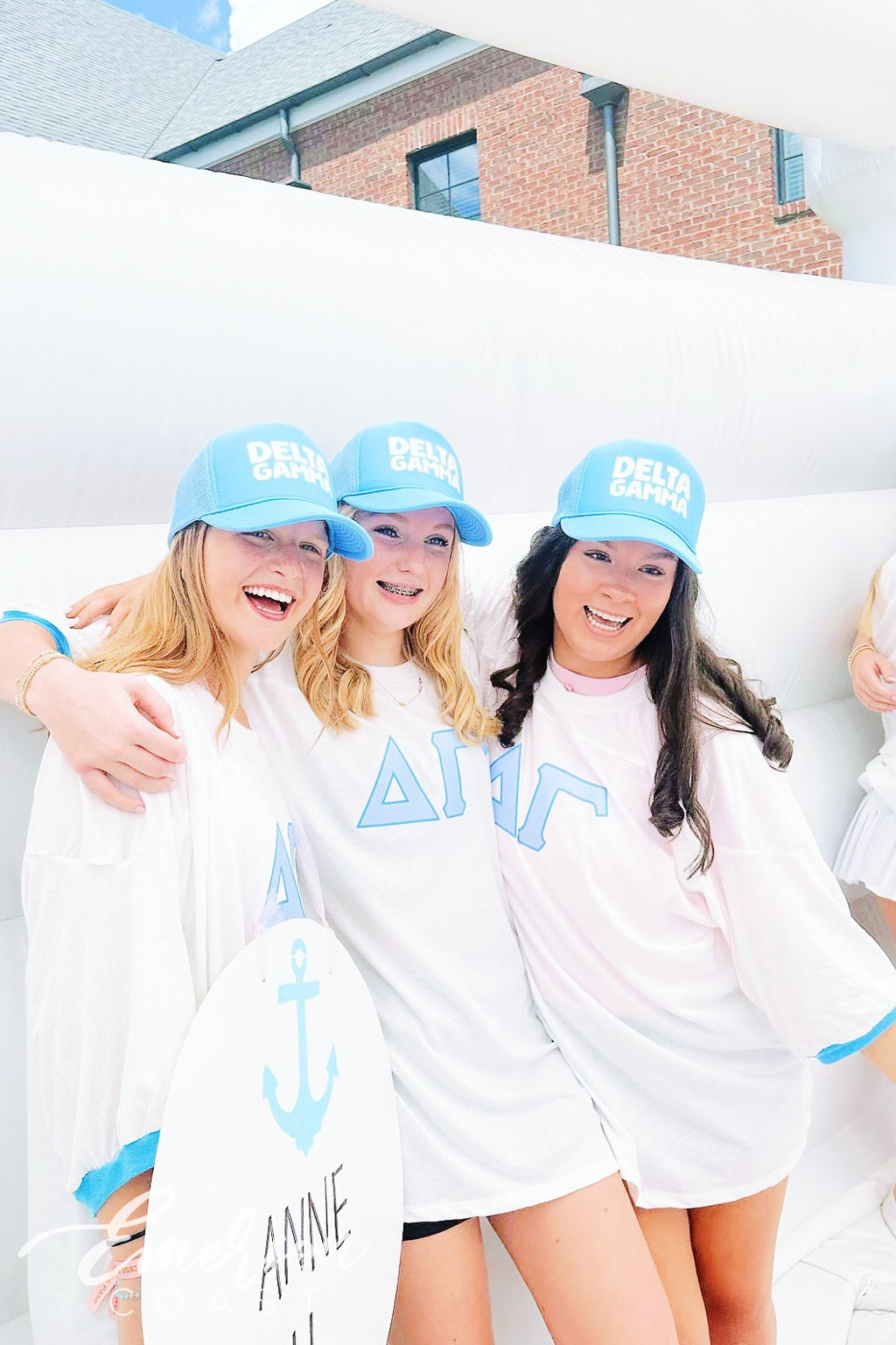 Delta Gamma University of Tennessee Knoxville Bid Day Letter Jersey