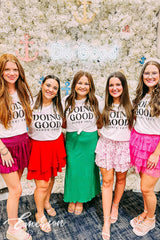 Delta Gamma University of Arkansas at Fort Smith Do Good Rolled Cuff Tee