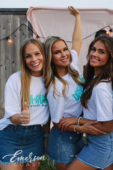 Delta Gamma White Backyard BBQ T-shirt