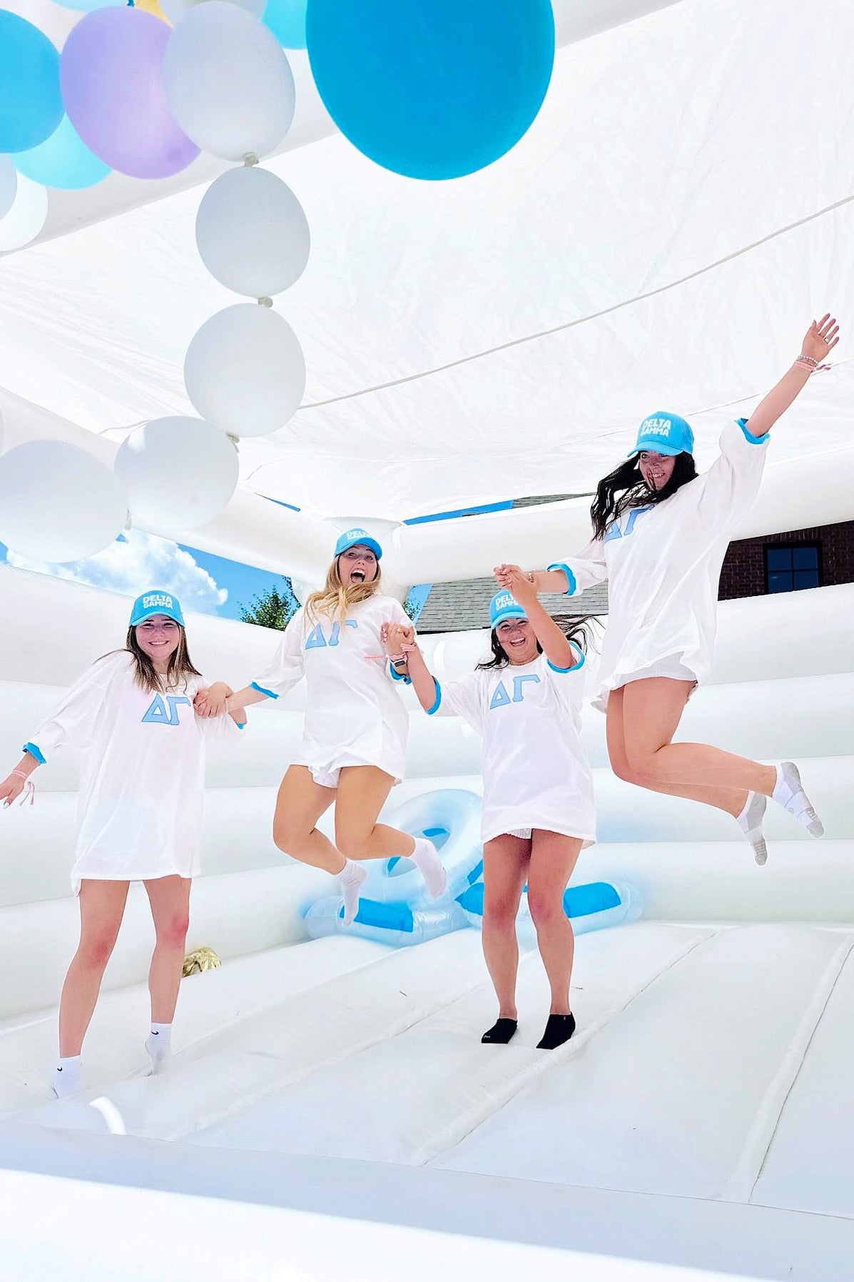 Delta Gamma University of Tennessee Knoxville Bid Day Letter Jersey