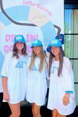 Delta Gamma University of Tennessee Knoxville Bid Day Letter Jersey