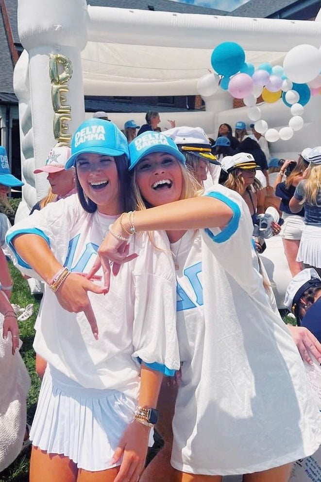 Delta Gamma University of Tennessee Knoxville Bid Day Letter Jersey