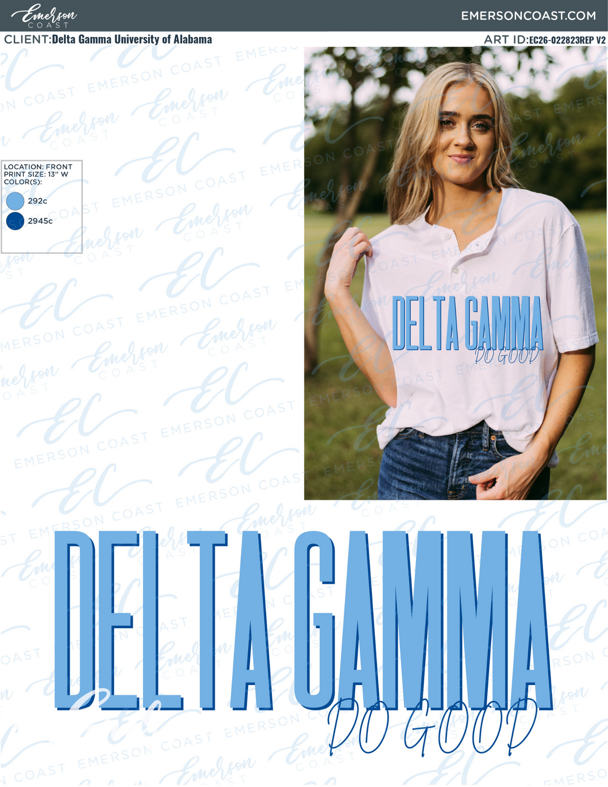 Delta Gamma Do Good Philanthropy Henley