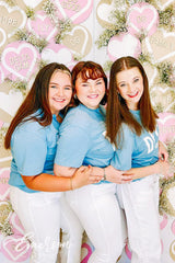 Dee Gee Light Blue Recruitment Notch Tee