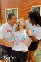 Delta Gamma Recruitment Notch Tee