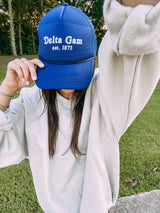 Delta Gam Blue Established Hat