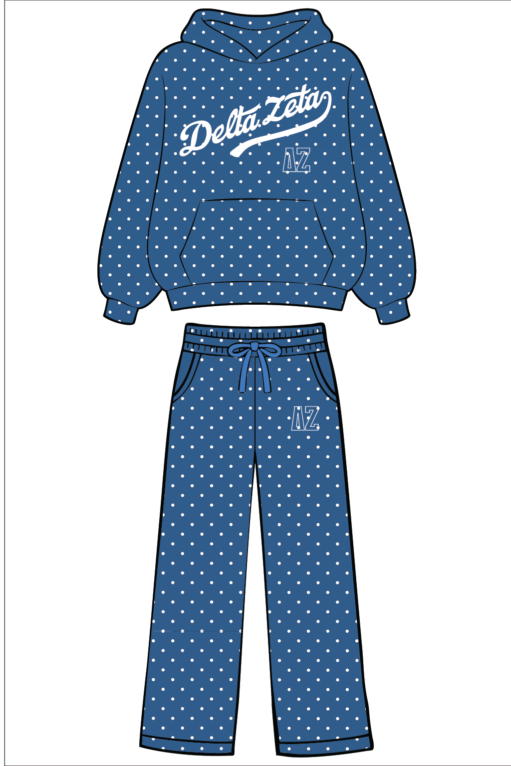 EC-8326 REP Delta Zeta University of Louisville Polka Dot 2025-PR