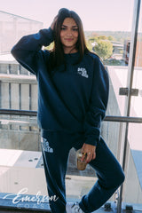 Delta Zeta Capsule 1902 Crewneck and Jogger Set