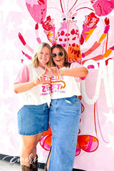 Delta Zeta Craws for a Cause Colorblock Henley