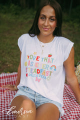 Delta Zeta Love That Is Ever Steadfast Rolled Cuff Tee