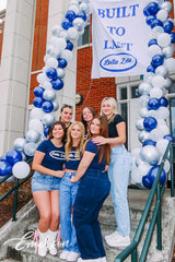 Delta Zeta Built to Last Bid Day Baby Tee