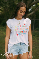 Delta Zeta Love That Is Ever Steadfast Rolled Cuff Tee