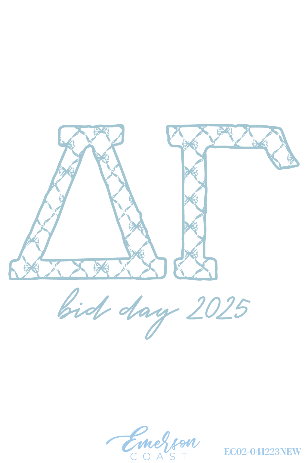Delta Gamma Derby Days Bid Day Tee