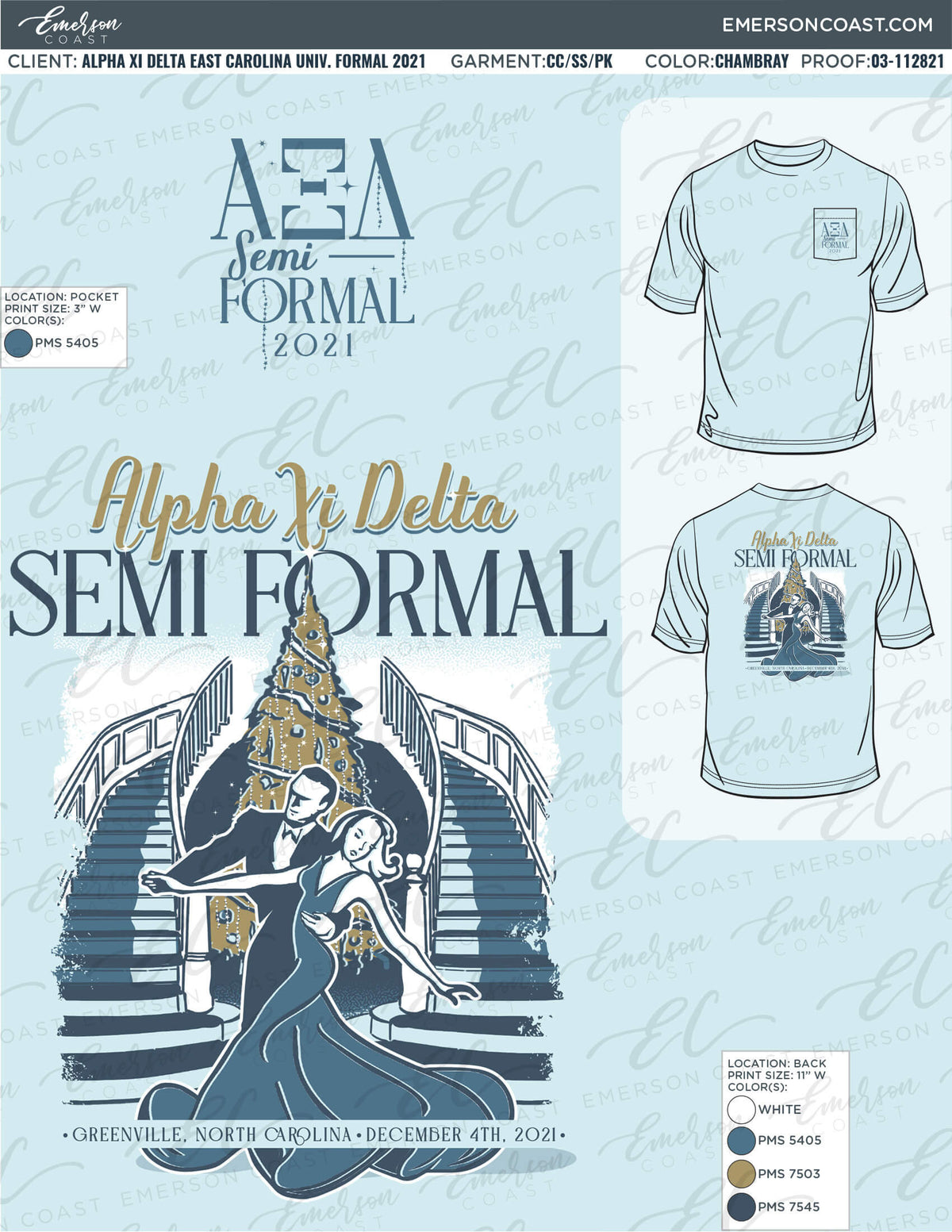 03-112821 Alpha Xi Delta East Carolina University Formal 2021