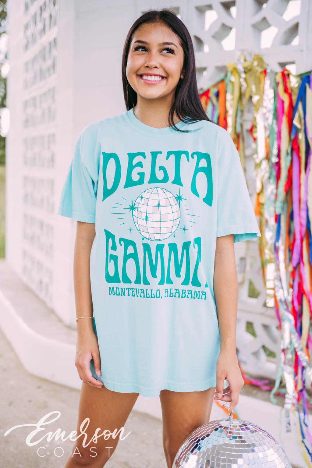 Delta Gamma Disco Ball Tshirt