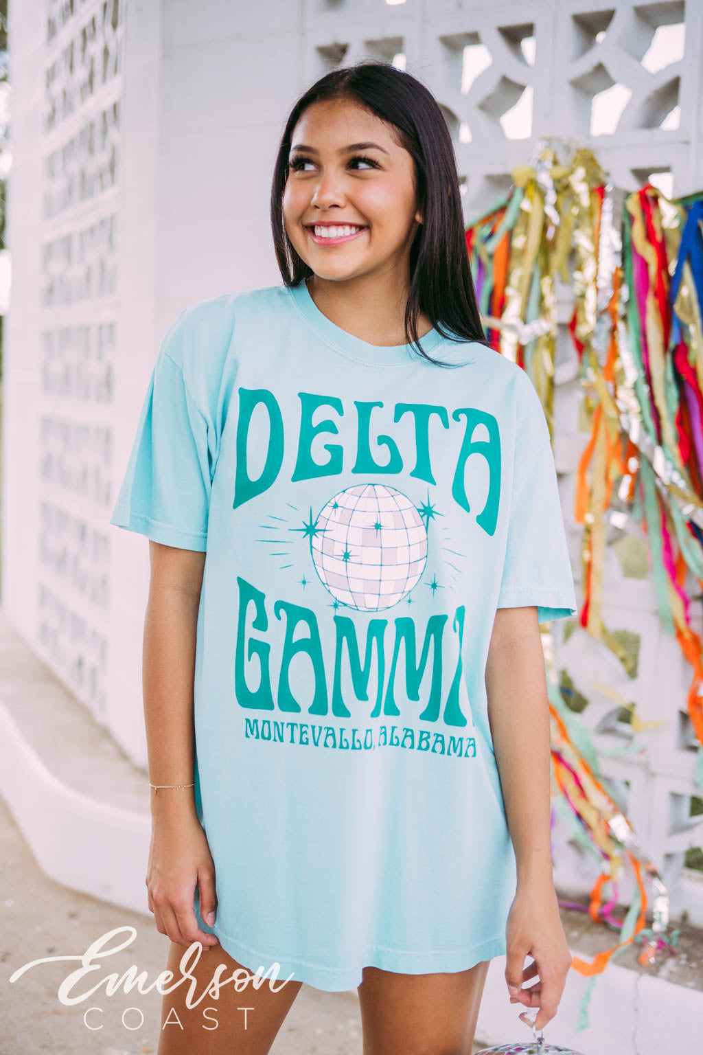 Delta Gamma Disco Ball Tshirt