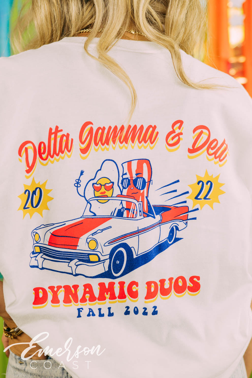 Delta Gamma Dynamic Duos Tshirt
