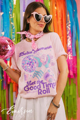 Delta Gamma Let the Good Times Roll Bid Day Tee