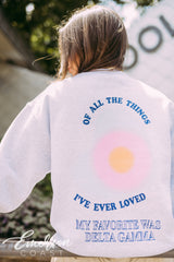 Delta Gamma All the Things Crewneck