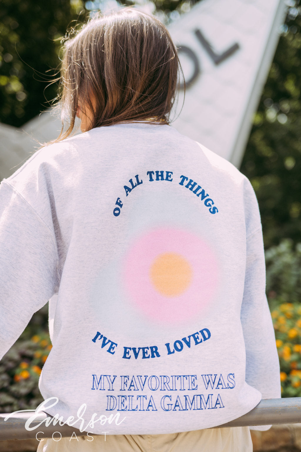 Delta Gamma All the Things Crewneck