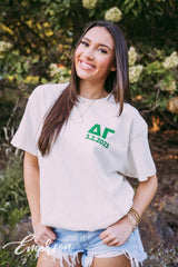 DG Green Record Semi Tshirt