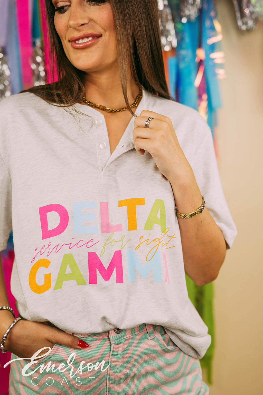 DG Service for Sight Colorful Henley