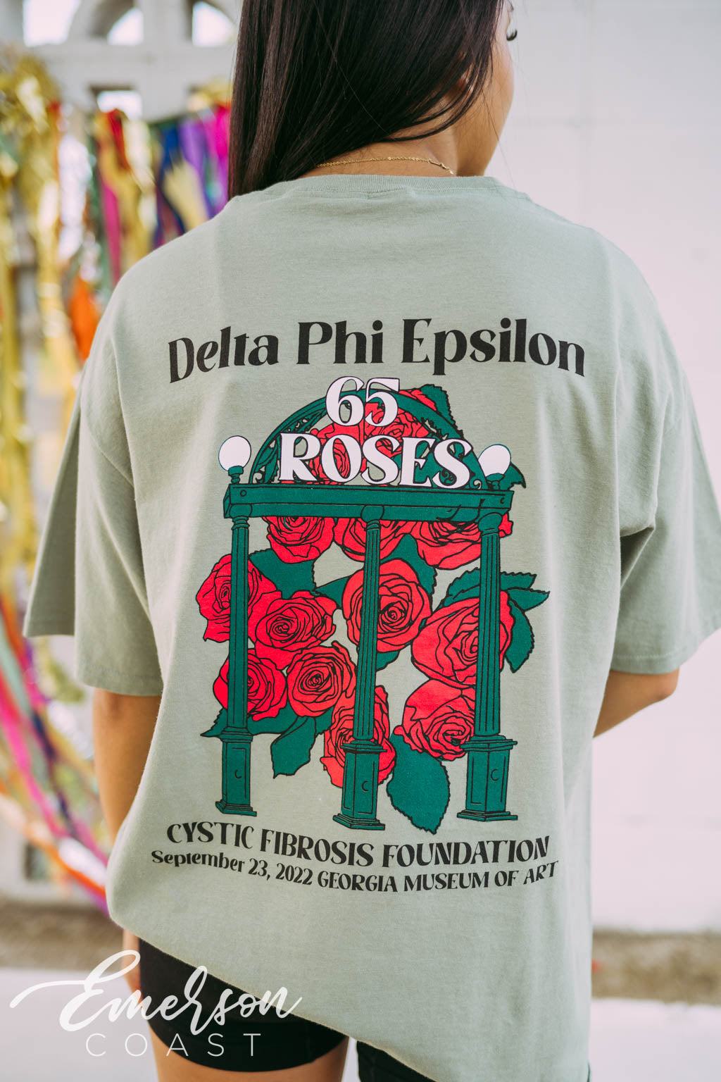 Delta Phi Epsilon 65 Roses Tshirt