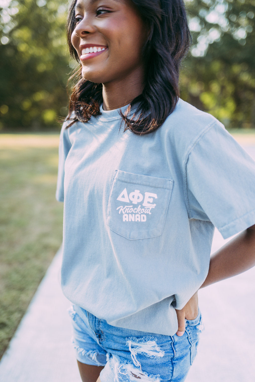 Delta Phi Epsilon Dodgeball Tshirt
